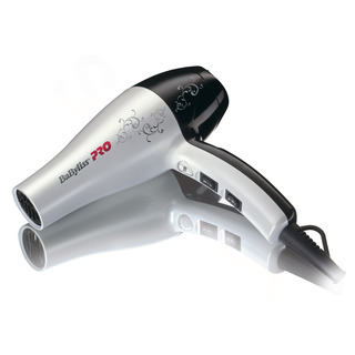 BaByliss PRO Fén PEARL PRO LIGHT 2000 - bílý BAB5559WTE