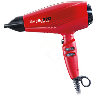 BaByliss PRO BAB7000IRE Rapido Red Profesionální fén