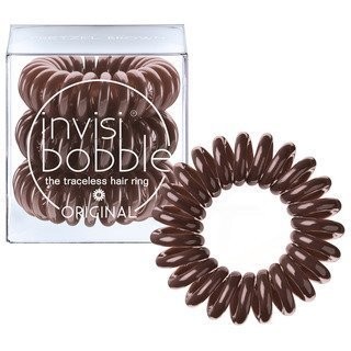 Invisibobble Pretzel Brown Original - hnědé gumičky