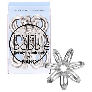 Invisibobble Crystal Clear Nano - průhledné gumičky