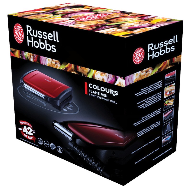 Russell Hobbs 19921-56 Flame red gril