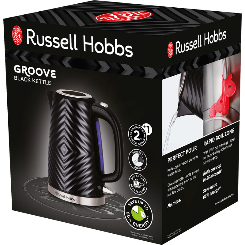 Russell Hobbs Varná konvice Groove Black