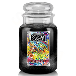 Country Candle Velká vonná svíčka ve skle Candle Shop 652g