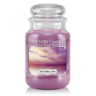 Country Candle Velká vonná svíčka ve skle Daydreams 652g