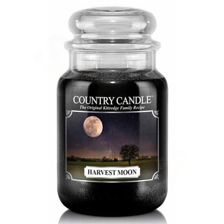 Country Candle Velká vonná svíčka ve skle Harvest moon 652g