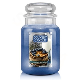 Country Candle Velká vonná svíčka ve skle Pancake Breakfast 652g