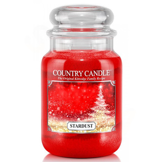 Country Candle Velká vonná svíčka ve skle Stardust 652g