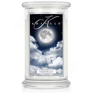 Kringle Candle Velká vonná svíčka ve skle Midnight 624g