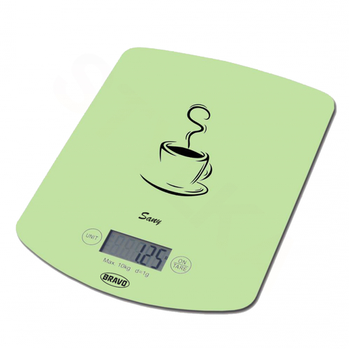 B-5112 digitální kuchyňská váha Sany - zelená