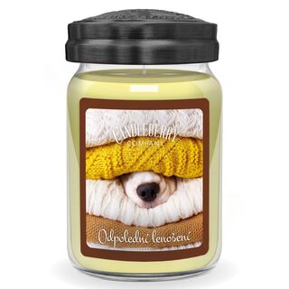 Candleberry Velká vonná svíčka ve skle Odpolední lenošení 624g