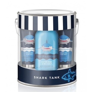 Baylis & Harding Dárková sada v plechové krabičce péče o tělo Shark - žralok
