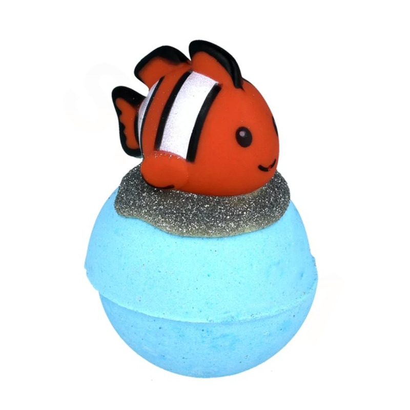 Bomb Cosmetics Stop Clown Fishing šumivá bomba s hračkou, 160 g