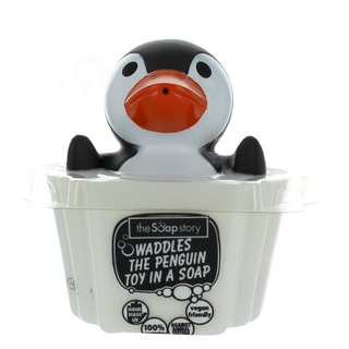 The Soap Story Mýdlo s hračkou Penguin - Tučňák