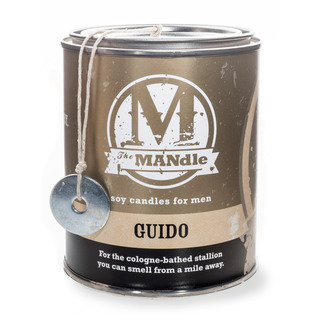 Eco Candle Company The MANdle vonná svíčka v plechu Guido 425g - Hezoun