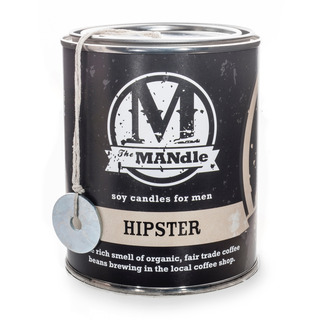 Eco Candle Company The MANdle vonná svíčka v plechu Hipster 425g - Hipster
