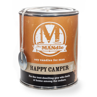 Eco Candle Company The MANdle vonná svíčka v plechu Happy Camper 425g - Šťastný táborník