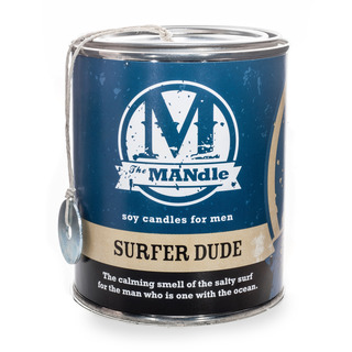 Eco Candle Company The MANdle vonná svíčka v plechu Surfer Dude 425g - Surfař