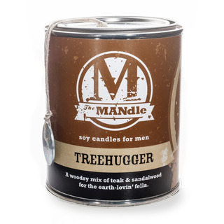 Eco Candle Company The MANdle vonná svíčka v plechu Treehugger 425g - Objímač stromů