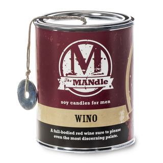 Eco Candle Company The MANdle vonná svíčka v plechu Wino 425g - Sommeliér
