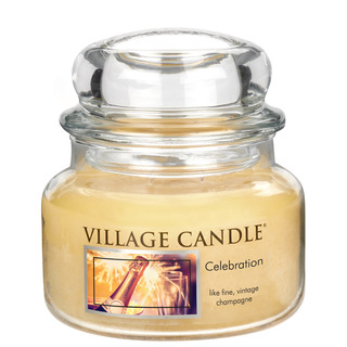 Village Candle Malá vonná svíčka ve skle Celebration 262g - Oslava