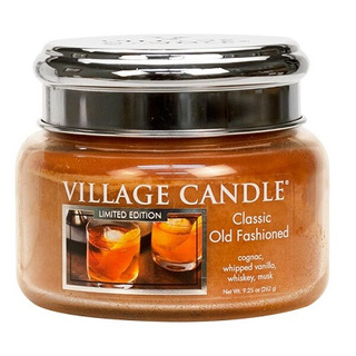 Village Candle Malá vonná svíčka ve skle Classic Old Fashioned 262g - Osvědčená klasika