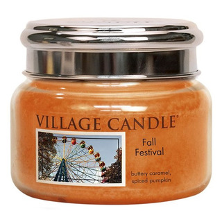 Village Candle Malá vonná svíčka ve skle Fall Festival 262g - Podzimní slavnost