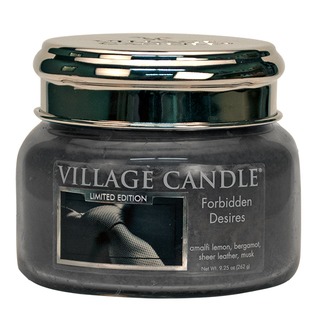 Village Candle Malá vonná svíčka ve skle Forbidden Desires 262g