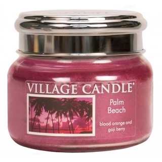 Village Candle Malá vonná svíčka ve skle Palm Beach 262g - Palmová pláž