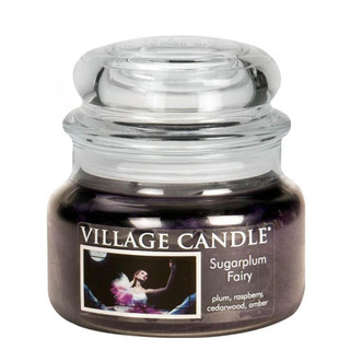 Village Candle Malá vonná svíčka ve skle Sugarplum Fairy 262g - Půlnoční víla