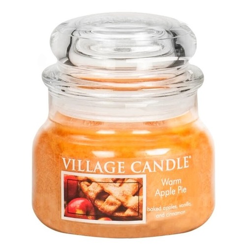 Malá vonná svíčka ve skle Warm Apple Pie 262g - Jablečný koláč