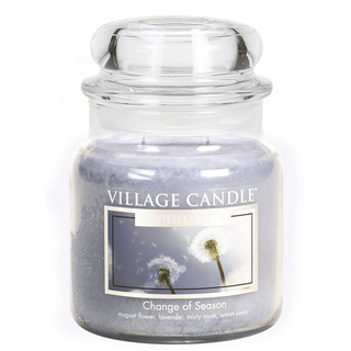 Village Candle Střední vonná svíčka ve skle Change of Season 397g - Proměny jara
