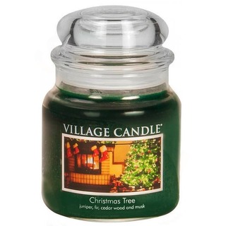 Village Candle Střední vonná svíčka ve skle Christmas Tree 397g - Vánoční stromeček