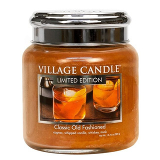 Village Candle Střední vonná svíčka ve skle Classic Old Fashioned 397g - Osvědčená klasika