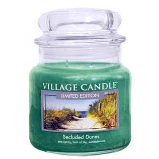 Village Candle Střední vonná svíčka ve skle Secluded Dunes 397g - Písečné duny