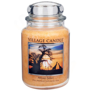 Village Candle Velká vonná svíčka ve skle Honey Comb 645g - Medový sen