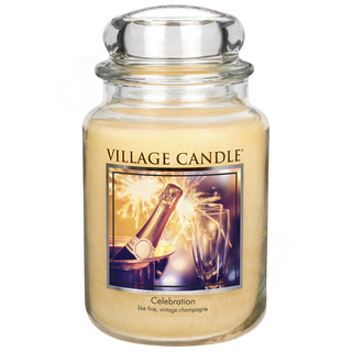 Village Candle Velká vonná svíčka ve skle Celebration 645g - Oslava