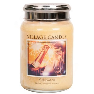 Village Candle Velká vonná svíčka ve skle Celebration 645g - Oslava