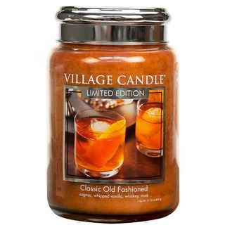 Village Candle Velká vonná svíčka ve skle Classic Old Fashioned 645g - Osvědčená klasika
