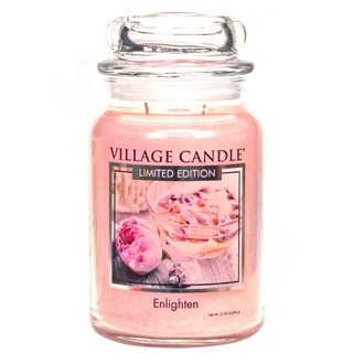 Village Candle Velká vonná svíčka ve skle Enlighten 645g - Povznesení