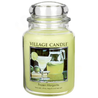 Village Candle Velká vonná svíčka ve skle Frozen Margarita 645g - Margarita