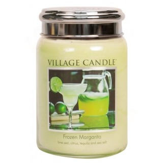 Village Candle Velká vonná svíčka ve skle Frozen Margarita 645g - Margarita