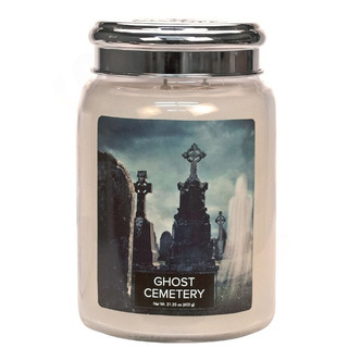 Village Candle Velká vonná svíčka ve skle Ghost Cemetery 645g - Hřbitov plný duchů