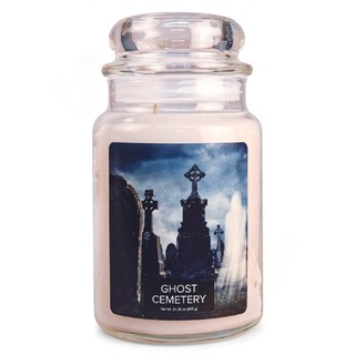 Village Candle Velká vonná svíčka ve skle Ghost Cemetery 645g - Hřbitov plný duchů