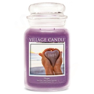 Village Candle Velká vonná svíčka ve skle Hope 645g - Naděje