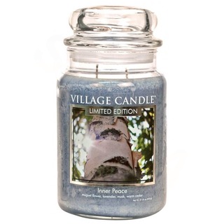 Village Candle Velká vonná svíčka ve skle Inner Peace 645g - Vnitřní klid