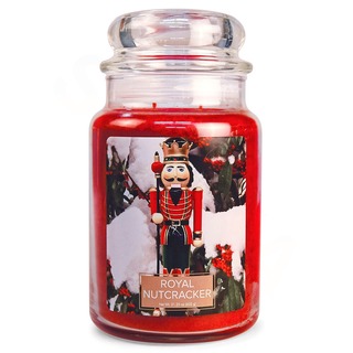 Village Candle Velká vonná svíčka ve skle Royal Nutcracker 645g - Královský louskáček