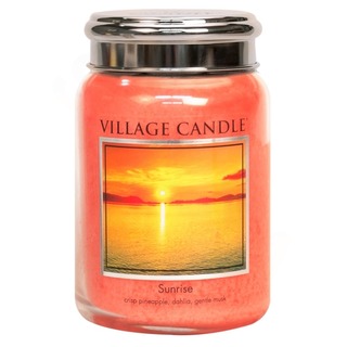 Village Candle Velká vonná svíčka ve skle Sunrise 645g - Východ slunce