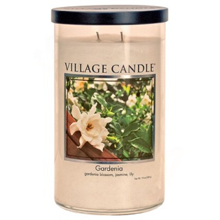 Village Candle Vůně měsíce březen 2020 - vonná svíčka ve skle Gardenia 538g - Gardénie