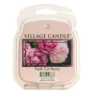 Village Candle Vonný vosk Fresh Cut Peony 62g - Pivoňky