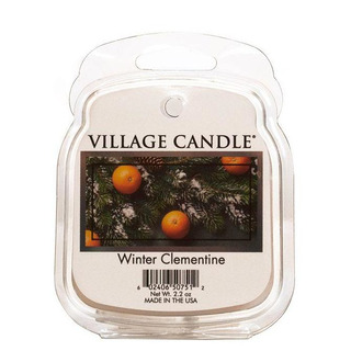 Village Candle Vonný vosk Winter Clementine 62g - Sváteční mandarinka